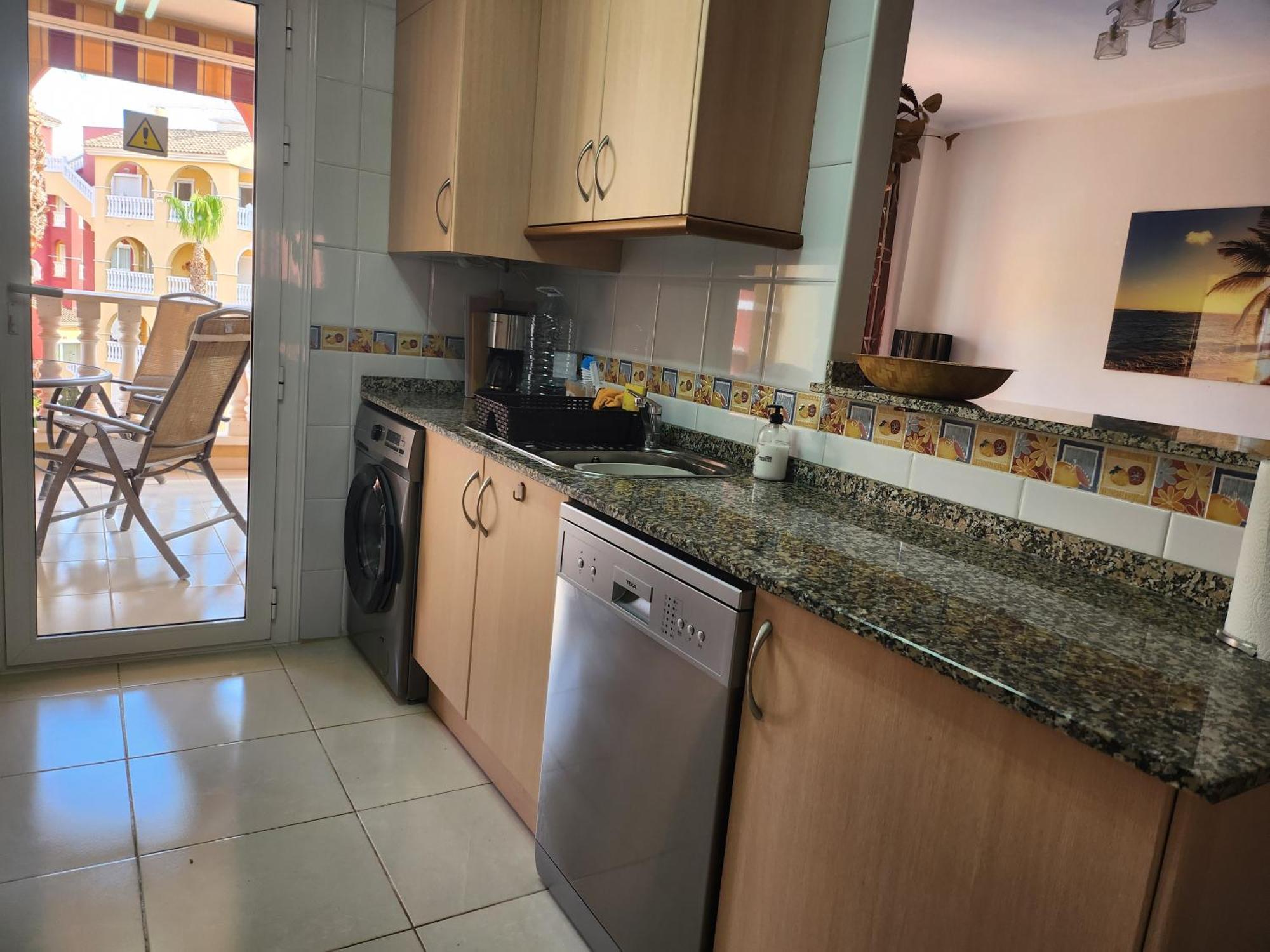 Spacious 3 Bedroom 2 Bathroom Apartment - Puerto Marina Complex Лос-Алькасарес Екстер'єр фото